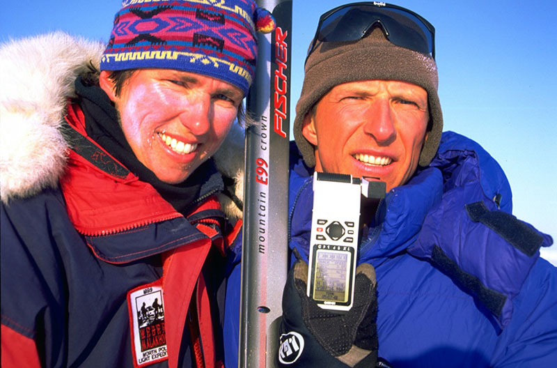 Josee & Richard at the North Pole