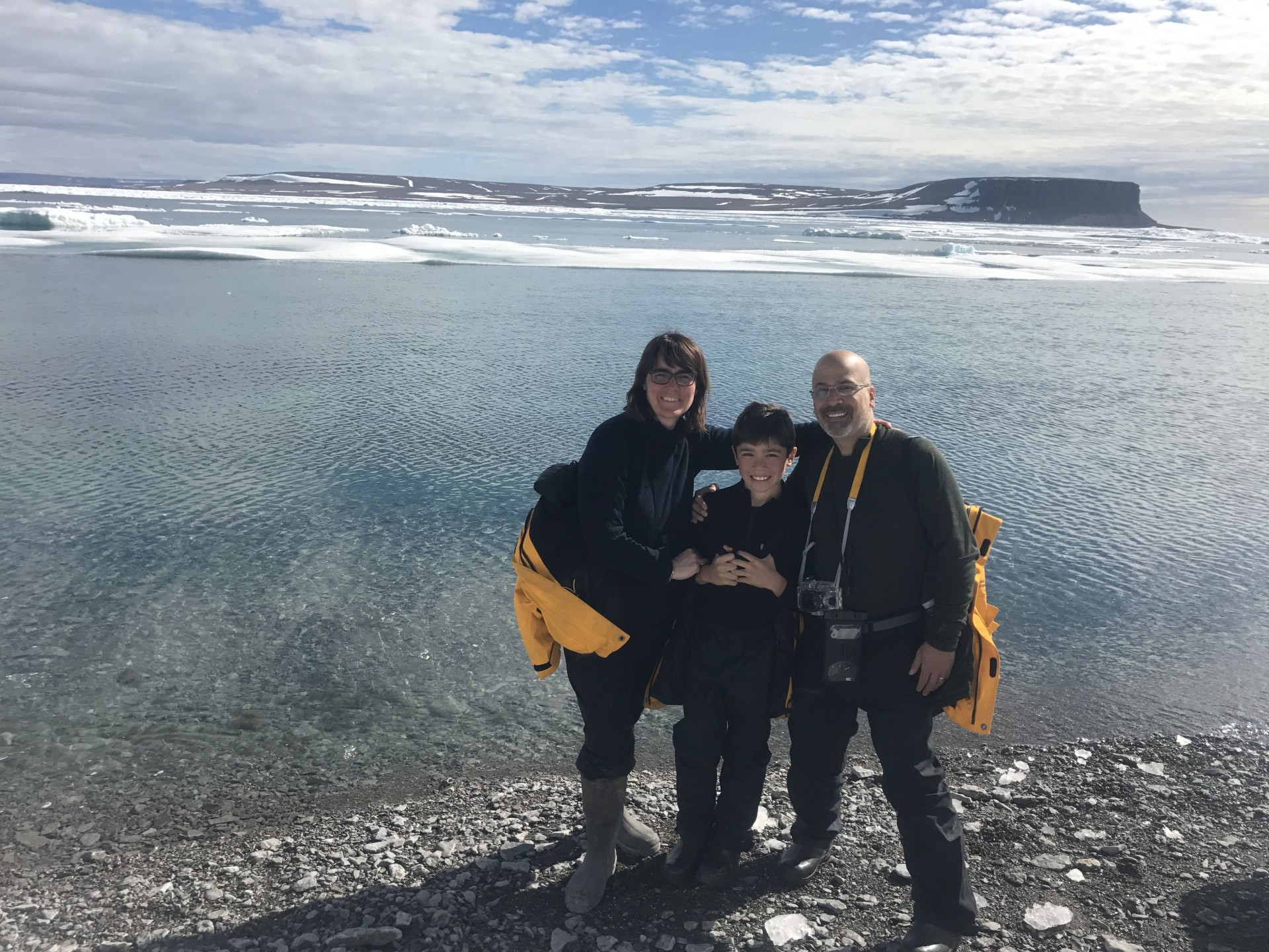 The McCauley-Gonzalez Family at Arctic Watch