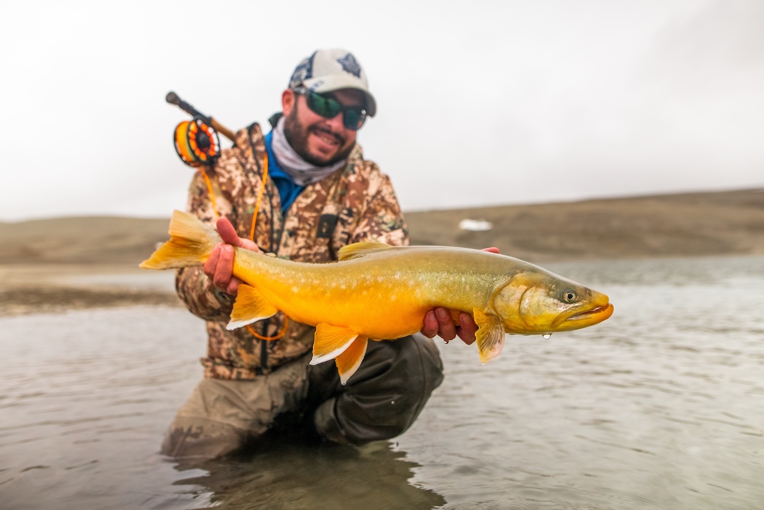 Landlocked Arctic char fishing at Arctic Watch